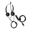 Call Center USB Headset Light Weight Noise Cancelling USB Call