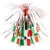 Italian Flag Mini Cascade Centerpiece Party Accessory (1 count) (1/Pkg)