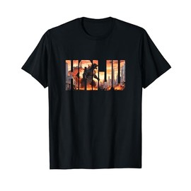 Japanese Kaiju Monster Attacking Tokyo Japan T-Shirt