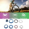 Viaron Bicycle Bearing Headset Aluminum Alloy Mountain Bike Sealed Bearing