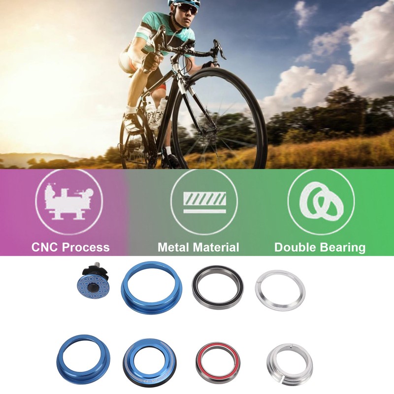 Viaron Bicycle Bearing Headset Aluminum Alloy Mountain Bike Sealed Bearing