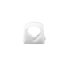 Talon TS10 Single Hinged Pipe Clip, White, 10 mm, Set