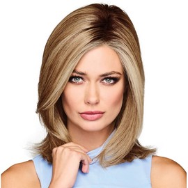GABOR OWN THE ROOM Long Layered Mid-Length Wig, Easy to Care For Designer Series by Hairuwear, Average Cap Size, GF14-88 Golden Wheat