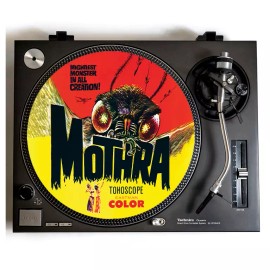 Universal Mothra Turntable Slipmat for Vinyl Records Fits 12" Players DJ Slip Mat Godzilla