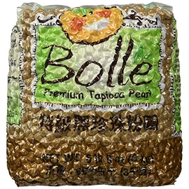 Premium Black Tapioca Pearls Boba By Bolle (6 lbs 9 oz (3 kg))
