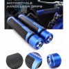 Codyar Puños Manijas Moto Cubre Puños Negro Rojo Azul Dorado