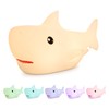 Navaris LED Nachtlicht Hai Design - mit Micro USB Kabel