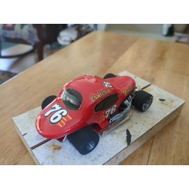 Unbranded 1/32 - 60/70s DIRT MOD BODY Older Style # 76- BODY ONLY 1!- painted & decaled.