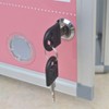 Security Mailbox Lock,2 Pcs Security Cam Lock Cabinet Locks Letterbox