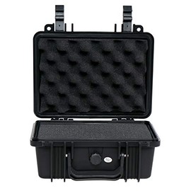 Durabox All Weather Travel Hard Case with Customizable Foam for Camera, Electronics and Gear (Small 10" x 9" x 5")