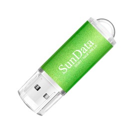 SunData 16GB USB Flash Drive 3Pack 16GB USB 2.0 Memory Stick Thumb Drives Pen Drive USB Stick for Data Storage with LED Light(3 Colors: Blue Green Red)