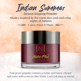 SNS Healthy Natural Nails SNS Nails Dipping Powder Gelous Color - Indian Summer Collection - IS24-1oz