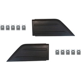 ETL INDUSTRIES Bumper Guard Cap Cover Inserts for Ford F150 2021-2023, Not For Harley Edition, SVT Models, ML3Z-17E810-AA, ML3Z-17E811-AA