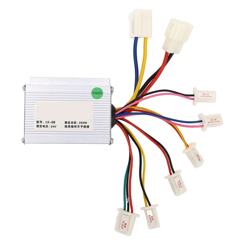 24V 250W Motor Brushed Controller Lithium Electric Bike Speed Controller