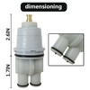 JRSHOME RP46074 Shower Valve Cartridge Assembly, Shower Cartridge for Shower