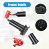 EXMIATOV Bluetooth Brake Controller for Trailer,7 Pin Trailer Connector with