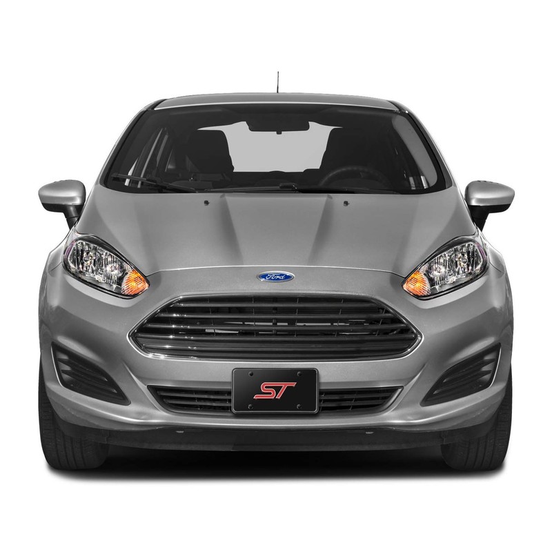 iPick Image for Ford Focus ST 3D Logo Black Stainless