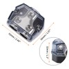 uxcell 2 Way Power Distribution Block 0 Gauge in 0