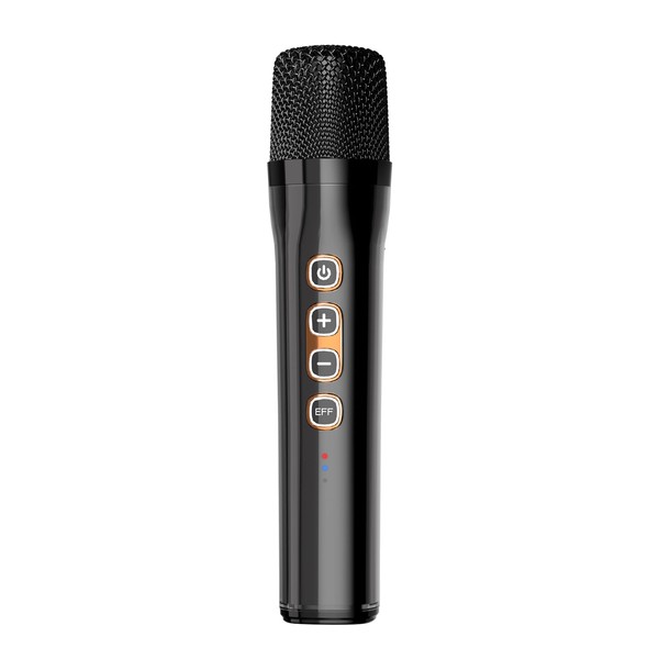 pemacom Wireless Microphone for Karaoke Machine: Auto-Connection Metal Professional UHF