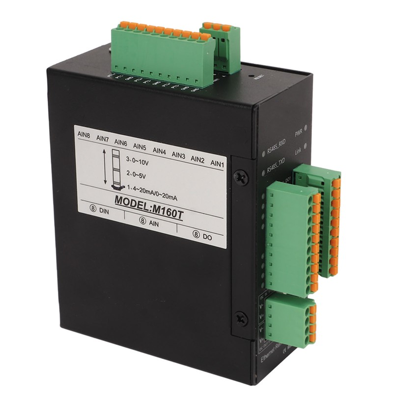 M160T Ethernet Remote IO Module for Modbus to TCP 8