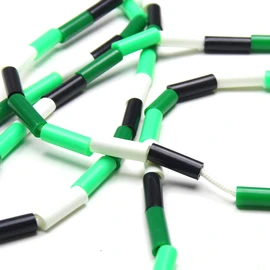 Professional Rope Skipping Competition Skipping Rope Bead Kids (Moss)