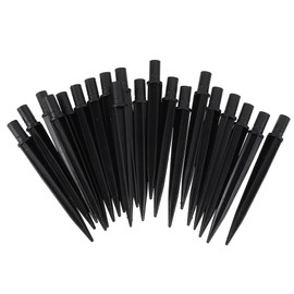 25pcs Solar Light Stakes, 5.5X0.55inch Ground Spikes Light Replacement Stakes, Garden Light Stakes for Garden Lights Landscape Yard Pathway Lamps Pole