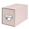 Rössler S.O.H.O. CD Storage Box with Metal Index Holder - Powder