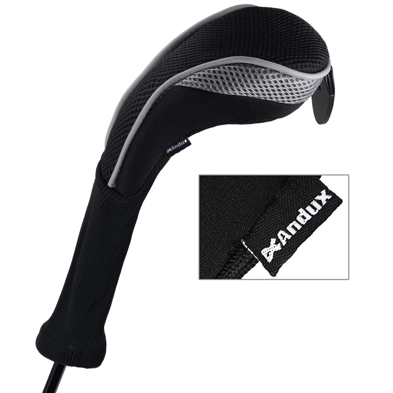 Andux 3 Pack Long Neck Golf Hybrid Club Head Covers