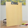MIDHILL® A4 Clipboard, Strong Hard Wooden Board with Sturdy Spring