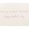 Papyrus Mother's Day Card for Grandma (Love You So Much)