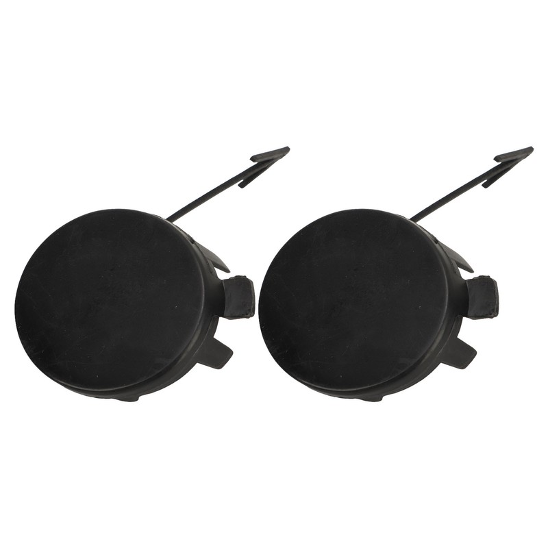 2PCS Front Bumper Tow Hook Cover 5E0807241 Replacement For OCTAVIA