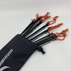 Goshawk 8Pcs 18cm Aluminum Alloy Outdoor Camping Trip Tent Peg