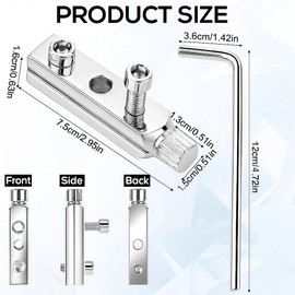 Broken Faucet Removal Tool, Stripped Screw Extractor,Broken Pipe Extractor Tool, Pipe Extractor Set, Easy out Screw Extractor Set pipe Extractor Set, Broken Faucet Extractor (1 Set)