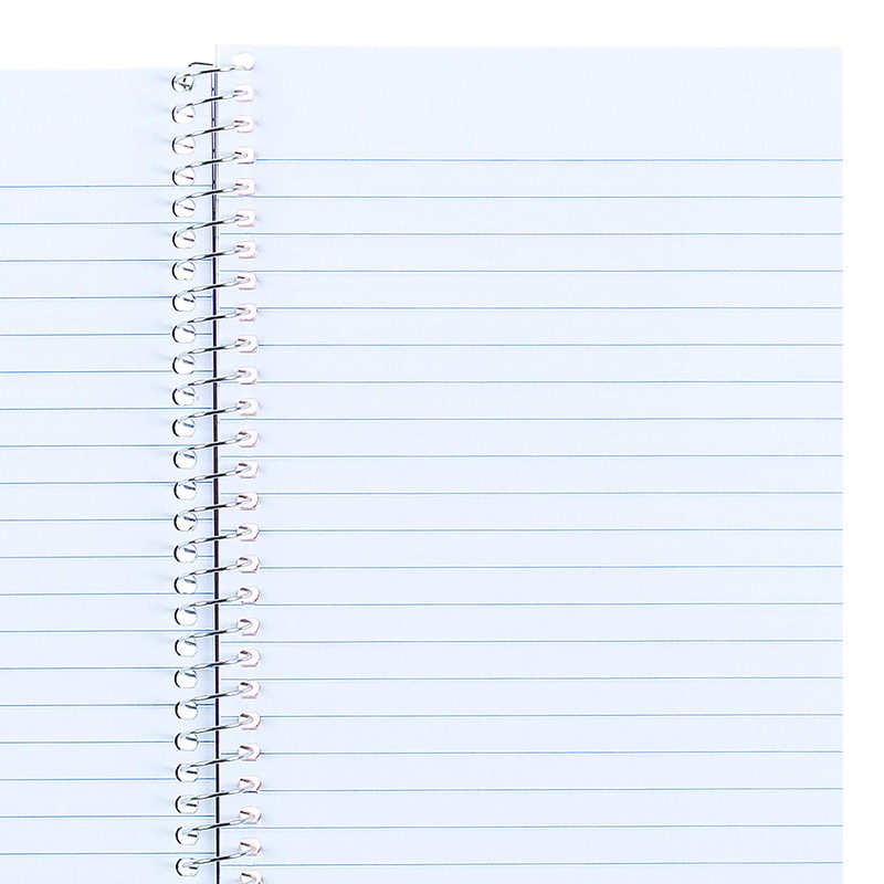 National Kolor Kraft Cover Notebook, College Ruled, Blue, 1 Subject,