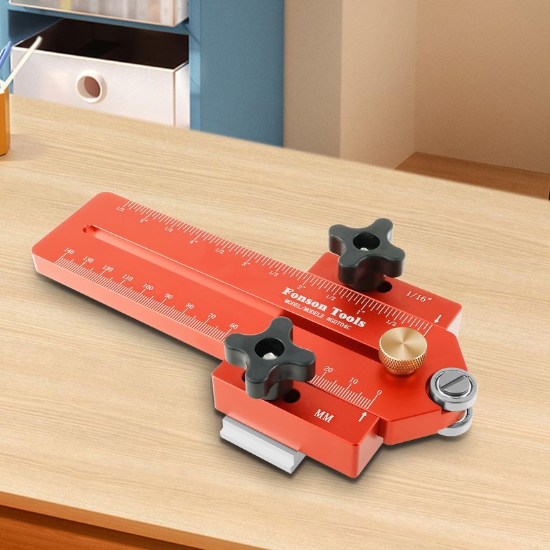 Abizarch Thin Rip Table Saw Jig Aluminum Alloy Table Saw