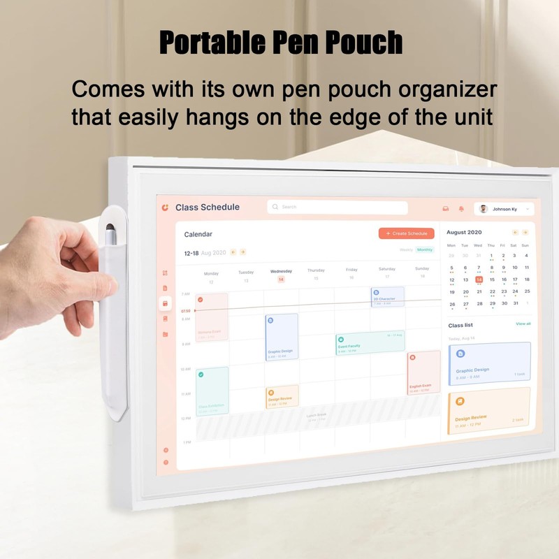 Stylus Pen for Skylight Calendar 15 Inch - 3-in-1 Tri-Tip