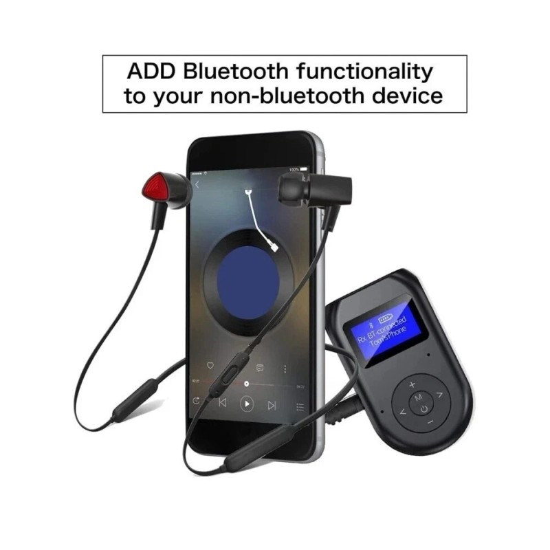 Unbranded BT-11 4-in-1 Wireless Bluetooth Audio Transmitter and Receiver with