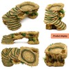 MINYULUA Turtle Basking Platform Reptile Terrarium Hideout Tortoise Resin Rock
