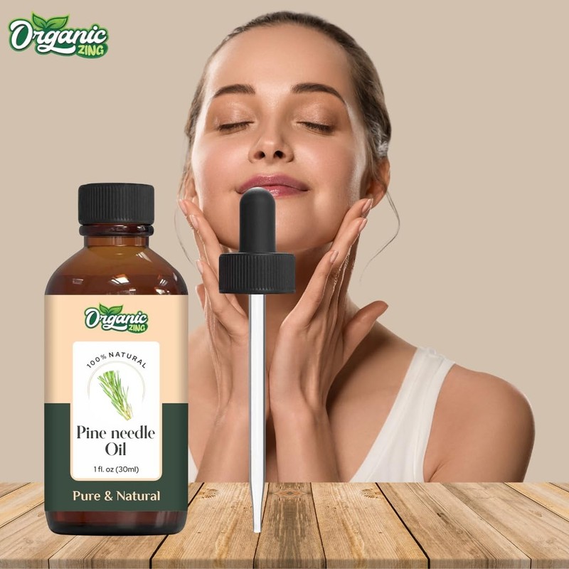 Organic Zing Pine Needle Essential Oil Pure & Natural for