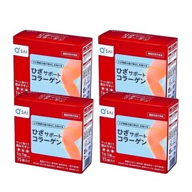 Kyusai Knee Support Collagen, 0.2 oz (5 g) x 15 Bags, Approx. 15 Days Supply), Bulk 4 Boxes