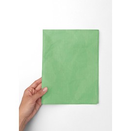 InsideMyNest Premium Quality Tissue Paper Sheets Solid Colours 30x20 (Pack of 20 Sheets) (Apple Green)