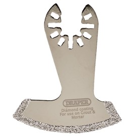 Draper 70473 Oscillating Multi-Tool Diamond Coated Cutting Blade (52mm)