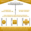Parasol Holder Made of Stainless Steel for Balcony Railing Round