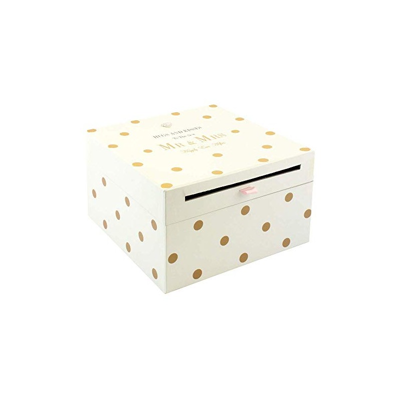 Mad Dots Wedding Card Collection Box