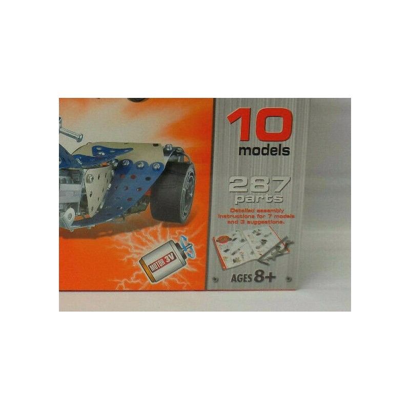 Erector/Meccano 2008 Meccano Erector Set Design 3 287 Piece Motorized