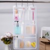 CRASPIRE 2 Pack Mesh Shower Caddy Bag Hanging Mesh Shower