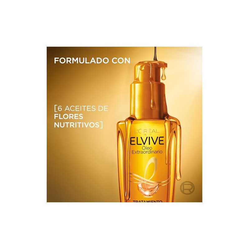 Elvive Tratamiento en Aceite L'Oréal Paris Óleo Extraordinario pelo más
