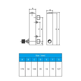 Gas Flow Meter, Acrylic Glass LZM-15T Flow Meter with Adjustable Button, Gas or Liquid Analysis Devices, Laboratory Meter G1/4 Inch G1/2 Inch (4-40 m³/h)