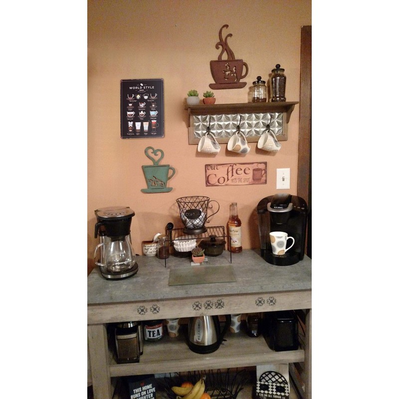 SUMIK World Style Coffee Recipes Vintage Poster Metal Tin Sign