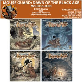 Mouse Guard: Dawn of the Black Axe (2025) #1 2 BOOM! Studios COVER SELECT - #1 (OF 3) CVR A RODRIGUEZ